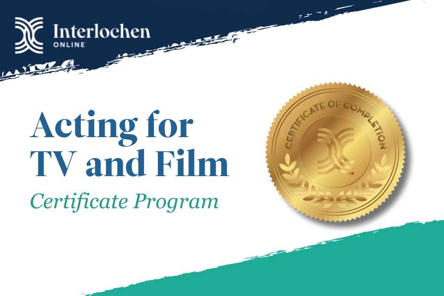 interlochen online acting techniques certificate