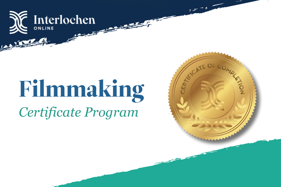 interlochen online filmmaking certificate program