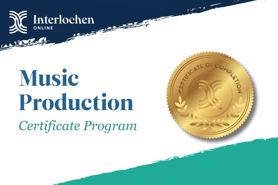 interlochen online music production certificate