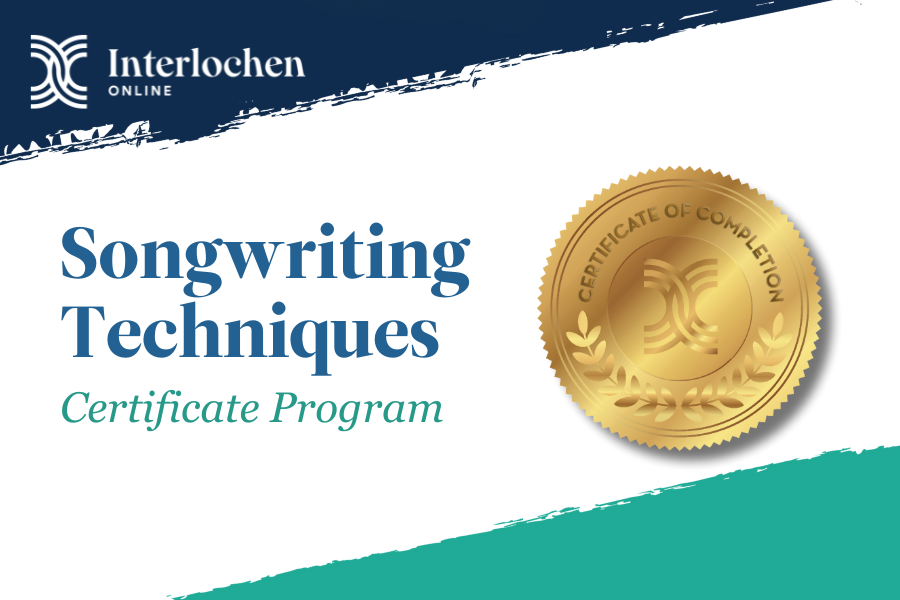 interlochen online songwriting and production fundamentals certificate