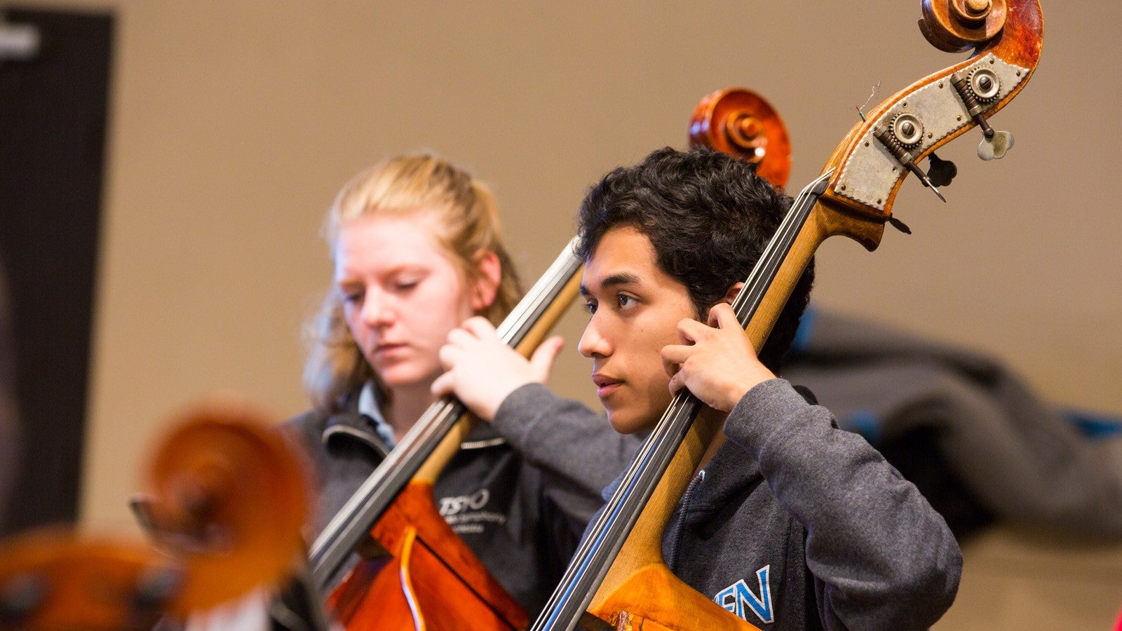 Two bassists