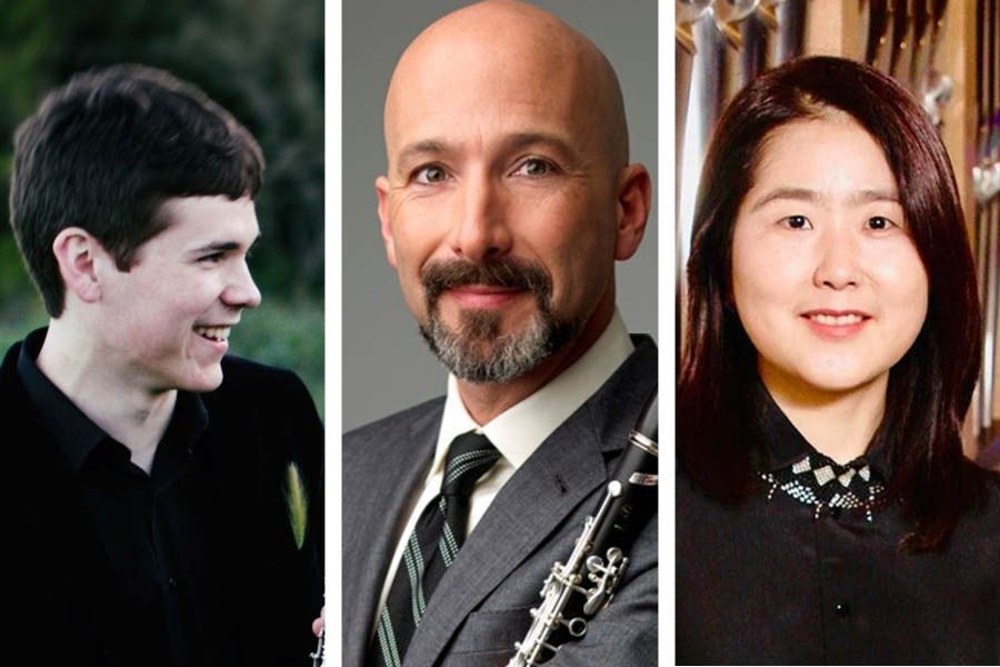 Professional headshots of Daniel Gurevich, Richie Hawley, and Hae Won Jang