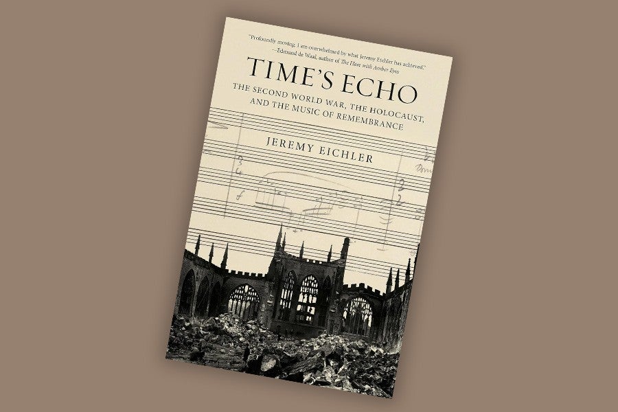 The cover art for Time's Echo: The Second World War, the Holocaust, and the Music of Remembrance by Jeremy Eichler