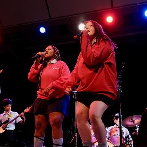 Popular music students perform at the summer 2023 "Collage"
