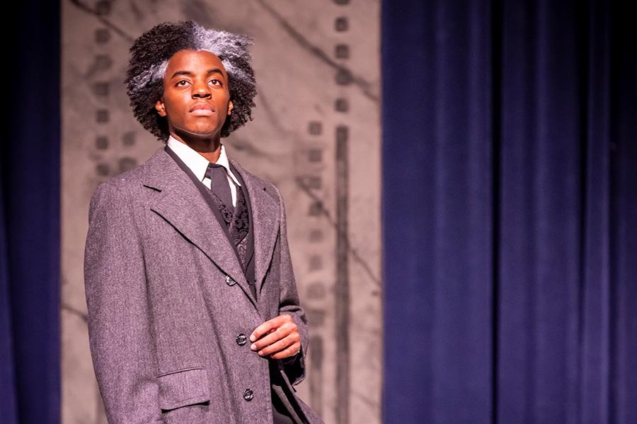 Christian Trimmingham as Frederick Douglass in Interlochen's production of 'Edmonia'